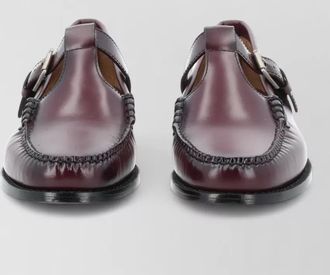 G.H. Bass & Co. leather moccasin loafers