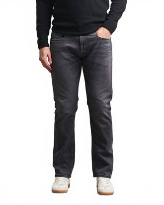 Nudie Jeans Mens Gritty Jackson Straight Leg Jeans In Scratched Tracks