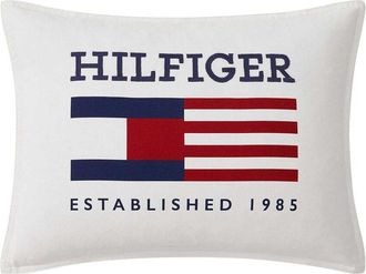 Tommy Hilfiger Graphic 1985 Cotton Decorative Pillow