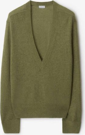 Burberry Alpaca Wool Blend Sweater, Size Medium
