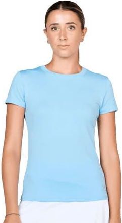 Sofibella UV Colors Short Sleeve Womens Tennis Shirt in Cloud at Nordstrom, Size X-Small