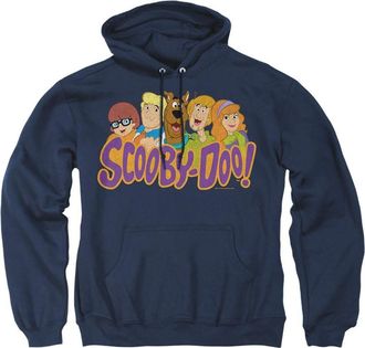 Gildan Scooby Doo Scooby Gang Adult Pull Over Hoodie / Hooded Sweatshirt