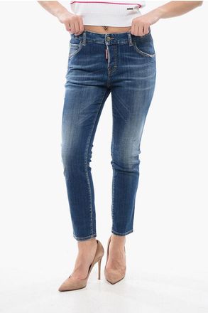 Dsquared2 Cool Girl Fit Jeans with Mid Wash 15cm size 38