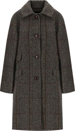 Max Mara Pitone Chocolate Coat