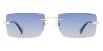 Polaroid PLD 6245/S Polarized LKS/Z7 Mens Sunglasses Gold Size 58