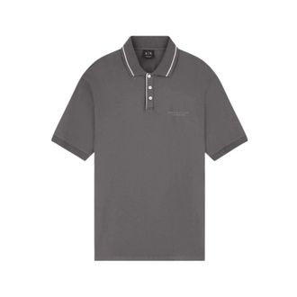 A|X Armani Exchange Hombre, Camisetas, Gris, Talla: S