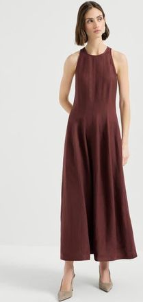 Brunello Cucinelli Fluid dress in Bordeaux at Nordstrom, Size Xx-Large Eu