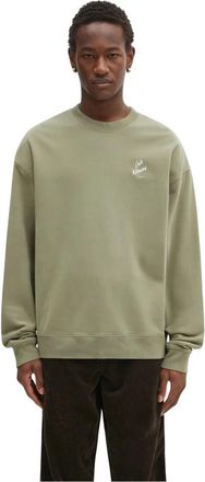 Maison Kitsun&eacute; Relax Sweatshirt - Heren - Sweatshirts - Groen - XL - Katoen - Hoodies & sweatvesten