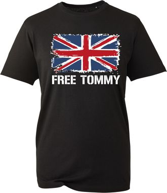 Generic Long Live Resistance Free Tommy T Shirt,Free Speech UK Justice Protest Britan Mens Unisex Kids Adult(Black, 2XL)