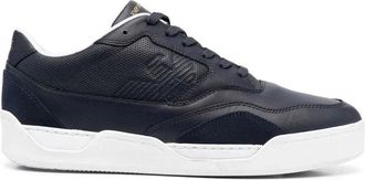 Emporio Armani Heren, Schoenen, Blauw, Maat: 45 EU