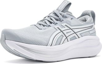 Asics Gel-Nimbus 28 ATC Womens Shoes Piedmont Grey/Pure Silver : 8.5 B - Medium, Synthetic