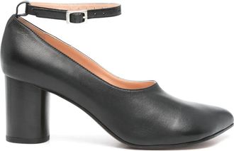 Niccolò Pasqualetti 70 mm Obliqua pumps - Zwart