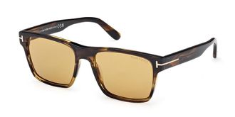 Tom Ford FT1205 CALDER 56E Mens Sunglasses Tortoiseshell Size 55