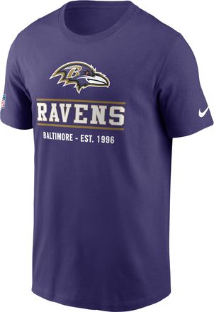 Nike Baltimore Ravens Essential Nike Mens Dri-FIT NFL T-Shirt in Purple | 02ET52M8G-TC1