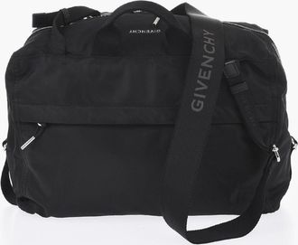 Givenchy Maxi Borsa In Nylon con Tracolla Logata Givenchy