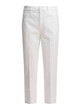 Ines De La Fressange five-pocket jeans - White