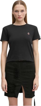 A Bathing Ape One Point Mini Tee - Dames - T-shirts - Zwart - M - Katoen - Tops
