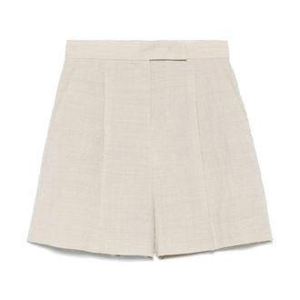 Max Mara Short Shorts - female - Max Mara - Casual Shorts - Beige - XS - Shorts