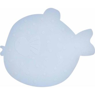 OYOY Little Finn Bath Mat in Ice Blue at Nordstrom