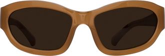 Linda Farrow DRIES VAN NOTEN DVN215 C3 Mens Sunglasses Brown Size 57