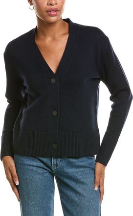 Vince Shrunken Weekend Wool-Blend Cardigan