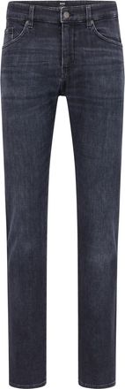 HUGO BOSS Mens Boss Delaware3 Slim-Fit Jeans in Black