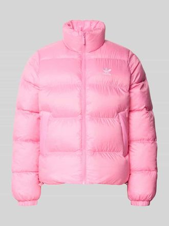 adidas Originals Steppjacke mit Label-Stitching in Rosa, Größe L