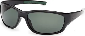 Timberland TB00083 Polarized 01R Mens Sunglasses Black Size 67