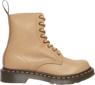 Dr. Martens Stivali 1460 Pascal - Dames - Veterlaarzen - Beige - 37 EU - Leer - Schoenen