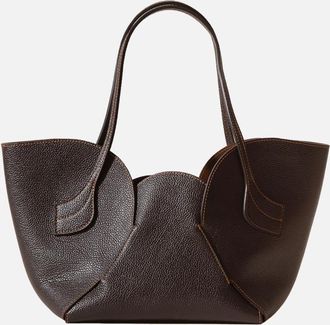 Hereu Dark Brown Sepal Tote
