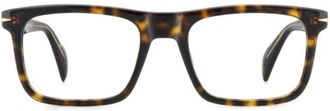 David Beckham Db 1191 Rectangular Tortoiseshell Acetate Eyeglasses