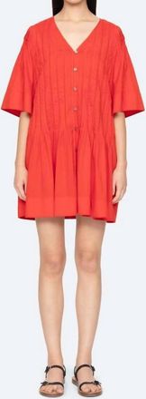 Sea New York Alberte Mini Dress In Red