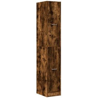 vidaXL Armario botiquín madera ingeniería roble Sonoma 30x41x174,5 cm Vidaxl