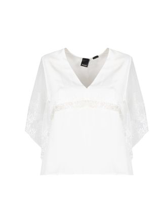 Pinko Pinko Top Tama Vrouw Wit