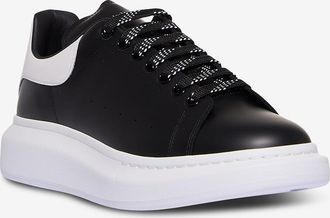 Alexander McQueen Niedrige Schn&uuml;rsneakers aus Glattleder Oversize