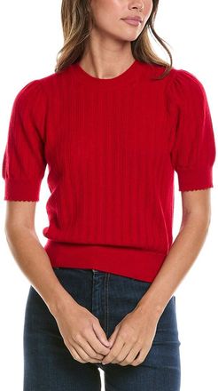 Frame Denim Frame Denim The Ladder Pointelle Cashmere Sweater