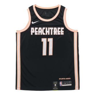 Nike NBA City limited Jersey SW Fan Edition 2019-2020 Season Large Atlanta Hawks 11 Black AV4620-011
