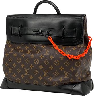 Louis Vuitton Brown Monogram Shoulder Bag Tote Bag (Pre-Owned)
