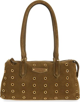 Rebecca Minkoff Industry Suede Shoulder Bag in Jungle at Nordstrom