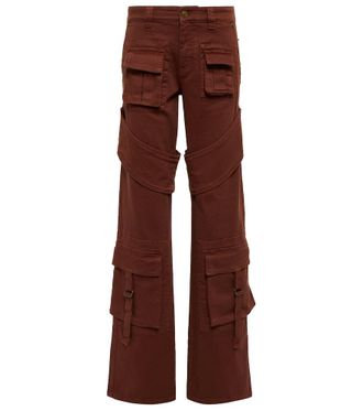 Blumarine Pantaloni cargo in cotone