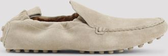 Tod's Beige Slip On Loafersz