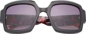 Ted Baker 55mm Square Sunglasses in Black at Nordstrom Rack