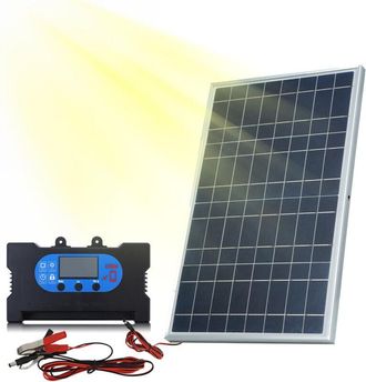 OEM Kit De Panel Solar, Controlador Solar De Un Solo Chip De 10 W, Cargador Solar R&aacute;pido Para Dispositivos M&oacute;viles Y Veh&iacute;culos El&eacute;ctricos (d-20a)