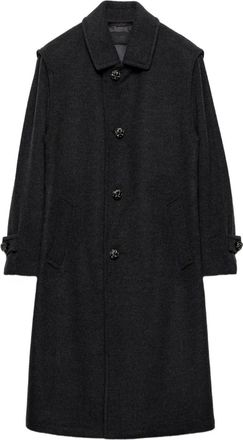 Prada Wollen jas - Grijs