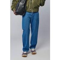 Bottega Veneta Medium Indigo Wide Leg Jeans