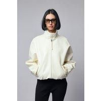 Courr&egrave;ges Bomber Jacket Vinyl Zipped