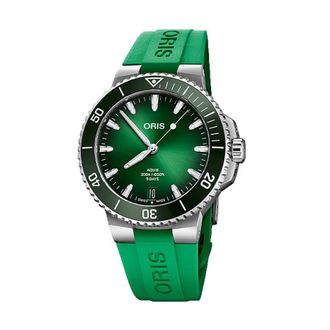 Oris Aquis Date Automatic Green Dial Mens Watch 01 400 7790 4157-07 4 23 47EB