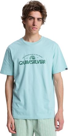 Quiksilver T-Shirt QUIKSILVER EV Vista, Herren, Gr. XXL, blau haze, Obermaterial: 70% Walkfrottier, 30% Walkfrottier;, Shirts T-Shirt