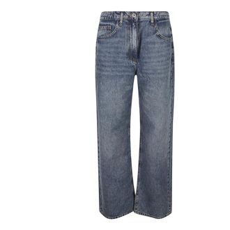 Patrizia Pepe Patrizia Pepe, Straight Jeans, female, Blue, Size: W26 Soft Jeans