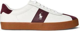 Polo Ralph Lauren Court Vlc Pp - - Shoes - Donna - Bianco - 36 EU